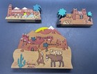 Set Of 3 / Small Miniature Puzzles, Signed