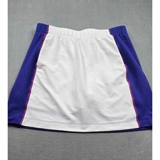 Nike Golf Dri-FIT Women Purple White Colorblock Athletic Skort 256870-439 Medium