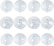 Suction Cups for Glass 2.5 Inches Window Suction Hooks Window Cups with Hooks fo