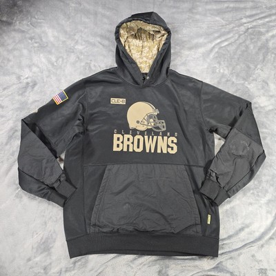 Cleveland Browns Mens Black Camo Hoodie Cleveland Browns Big And