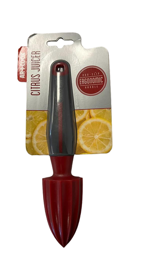 Art and Cook Non-Slip, Ergonomic Handle Citrus Juicer, Red - 第 1/1 張圖片