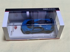 TSM 1/43 BUGATTI Chiron PUR SPORT Blue Minicar