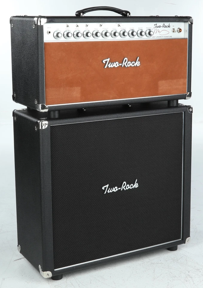 Cabezal de firma Two-Rock Joey Landreth y gabinete de altavoces de 3x10", álbum, pedal Foto 2 de 4