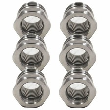 Pack of 6 1" 8TPI Thread Chuck Insert/Adaptor Accessories for NOVA Fits all  {