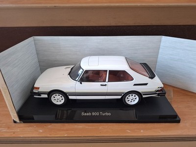 Modellauto Saab 900 Turbo, 1:18, Weiss, MCG 18339, Neu Mit Karton