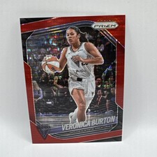 2025 Prizm WNBA Red Pulser /299 Veronica Burton