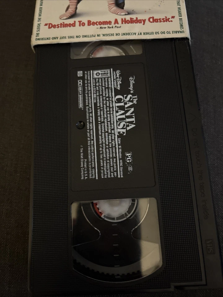 The Santa Clause (VHS, 1998) - Image 3 of 3