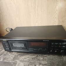 Onkyo Stereo Cassette Tape Deck TA-R301 Turns on and Spins. B-C NR HX Pro Record