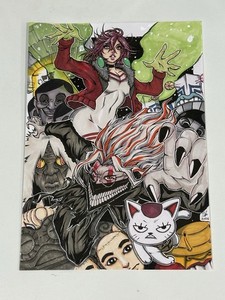 Dan Dan Dan Original Comic Anime Art by Jason Woo