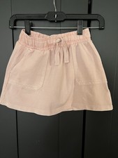 Cat Jack Cotton Twill Skirt-shorts Size M 8 Pink Elastic Waist