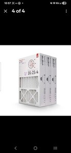 Honeywell Home 16x25x4 MERV 8, AC Furnace Air Filter, 1 PACK (CF408F1625-1PKA...