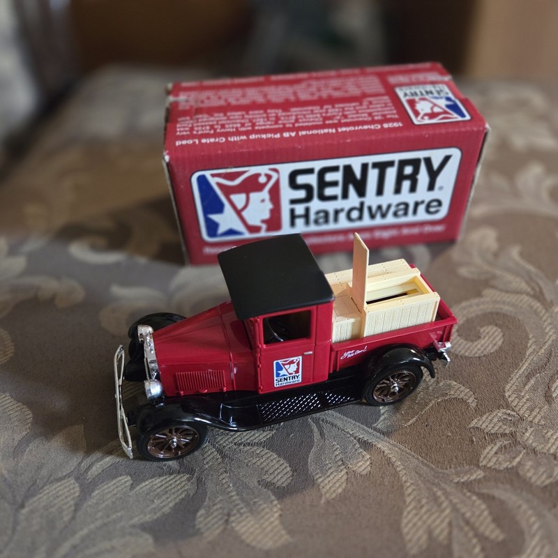Collectible Sentry Hardware Delivery Truck Bank.
