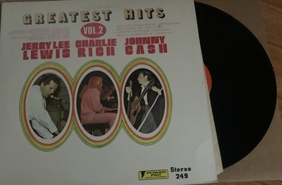 Jerry Lee Lewis Charlie Rich Johnny Cash Greatest Hits Vol. 2