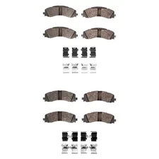 For Ram 2500 19-25 DFC 4000 HybriDynamic Hybrid Front & Rear Brake Pad Set