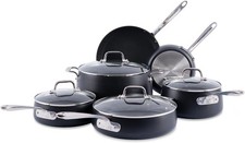All-Clad HA1 Expert Hard Anodized Nonstick Cookware Set (10 Piece) Pots, Frying 