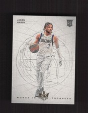 2022-23 Panini Court Kings #29 Jaden Hardy Works in Progress