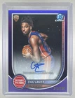 Chaz Lanier 2025 Bowman Chrome #BCA-CL Purple Refractor RC Rookie Auto /250
