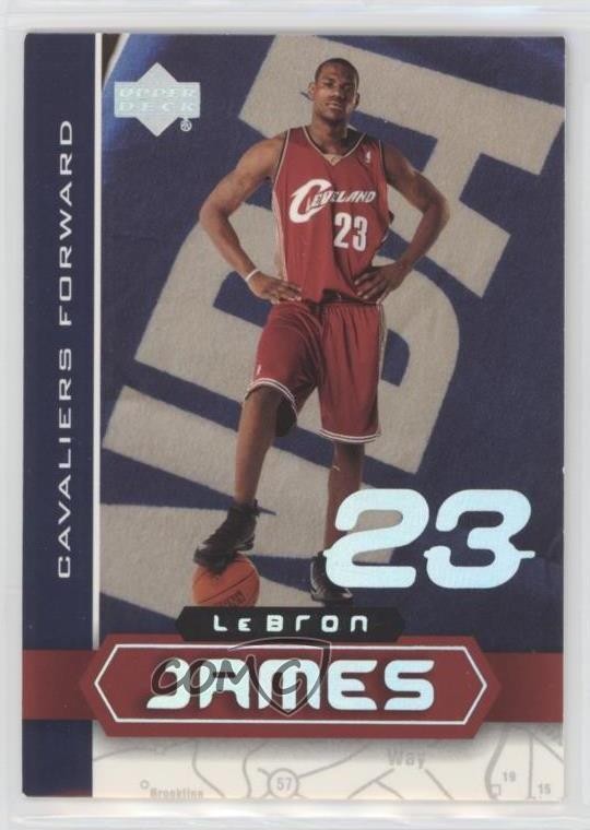 2002-03 Upper Deck UD Superstars Gift Box Bonus LeBron James #LBJ-4 z4k