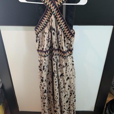 leopard pattern cross strap dress, size L, shein