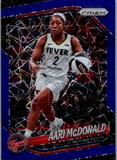 2025 Panini Prizm WNBA Aari McDonald #10 Blue Velocity