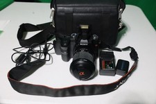 Sony Alpha a100 10.2MP Digital SLR Camera - Black Kit w/ DT 18-70mm Lens