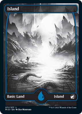 1x Island (271) Light Play MTG Magic - Kid Icarus -