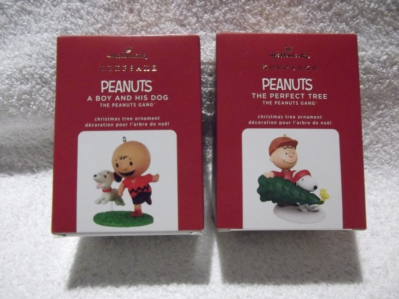 Hallmark 2020 A Boy And His Dog The Perfect Tree Peanuts Snoopy Charlie Brown