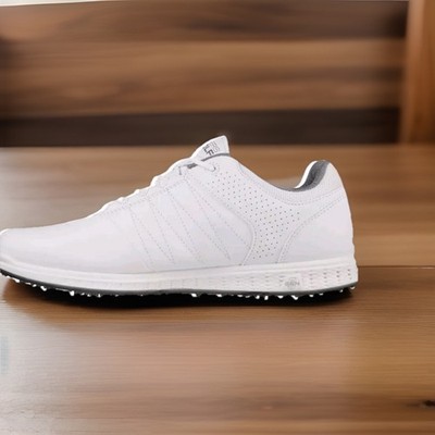 Skechers Go Golf Pivot Golf Shoes Mens US 11 White Gray Water Repellent 54545EWW Skechers Go Golf Pivot Golf Shoes Mens US 11 White Gray  main image 4