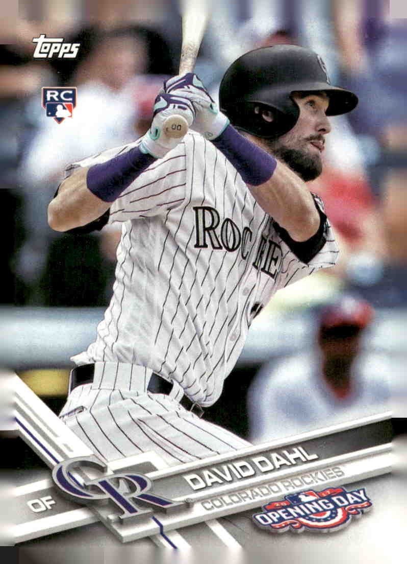 2017 Topps #306 David Dahl