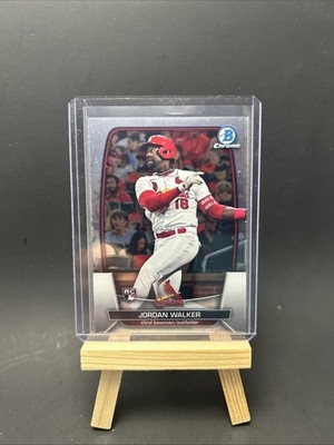 2023 Bowman Chrome #18 Jordan Walker RC - St Louis Cardinals Rookie