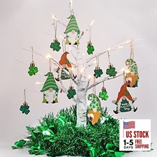 Valentine's Day St. Patrick's Day Easter Tree Decorations Lighted 17 Shamrock