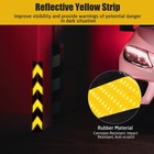 31" Rubber Corner Guard Wall Protectors L Shape Reflective Strips Garage 2pcs — photo 7