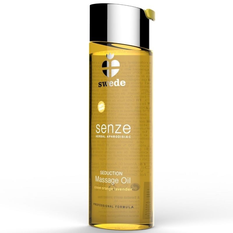 SWEDE Huile de massage aphrodisiaque herbal séduction 150 ml pour couple