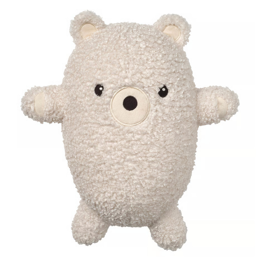 IKEA GREJSIMOJS Soft Toy, Bear Off - White, 38 cm New Limited Collection