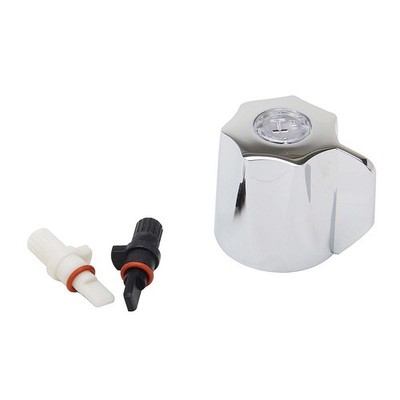 PPG MF00002 for PlumbMaster Chrome Canopy Handle H&C Pair -Large Canopy & Stem