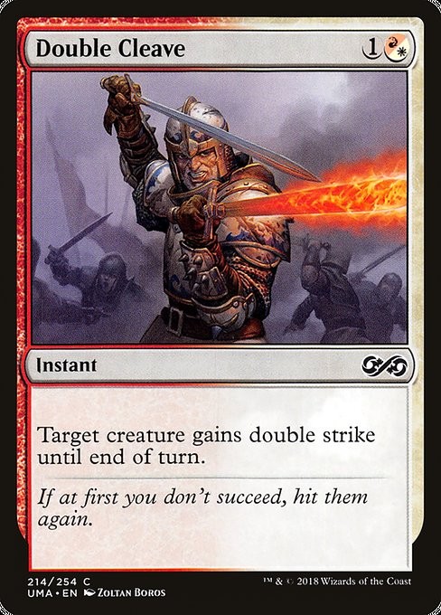 Double Cleave Foil Ultimate Masters 214 NM MTG