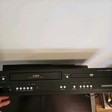 Magnavox DV220MW9 Hi-Fi Stereo DVD Player VCR VHS Recorder Combo Tested W/remote