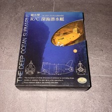 Radio-commande jaune sous-marin miniature Mitsuwa el R/C