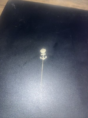 Vintage MSF Anchor & Crown Stickpin - Merchant Shipping Federation 
