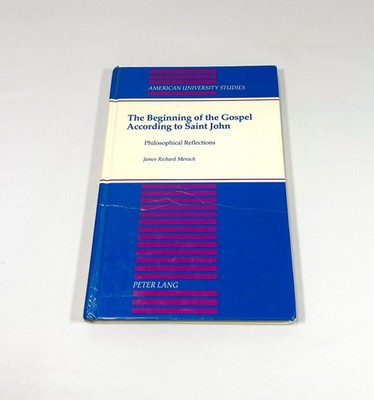 Beginning of the Gospel According to Saint John by James Richard Mensch-Signed
