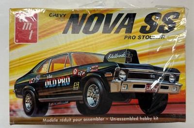 AMT Chevy Nova SS Pro Stocker Un-Assembled Model 1/25 Scale (T385)