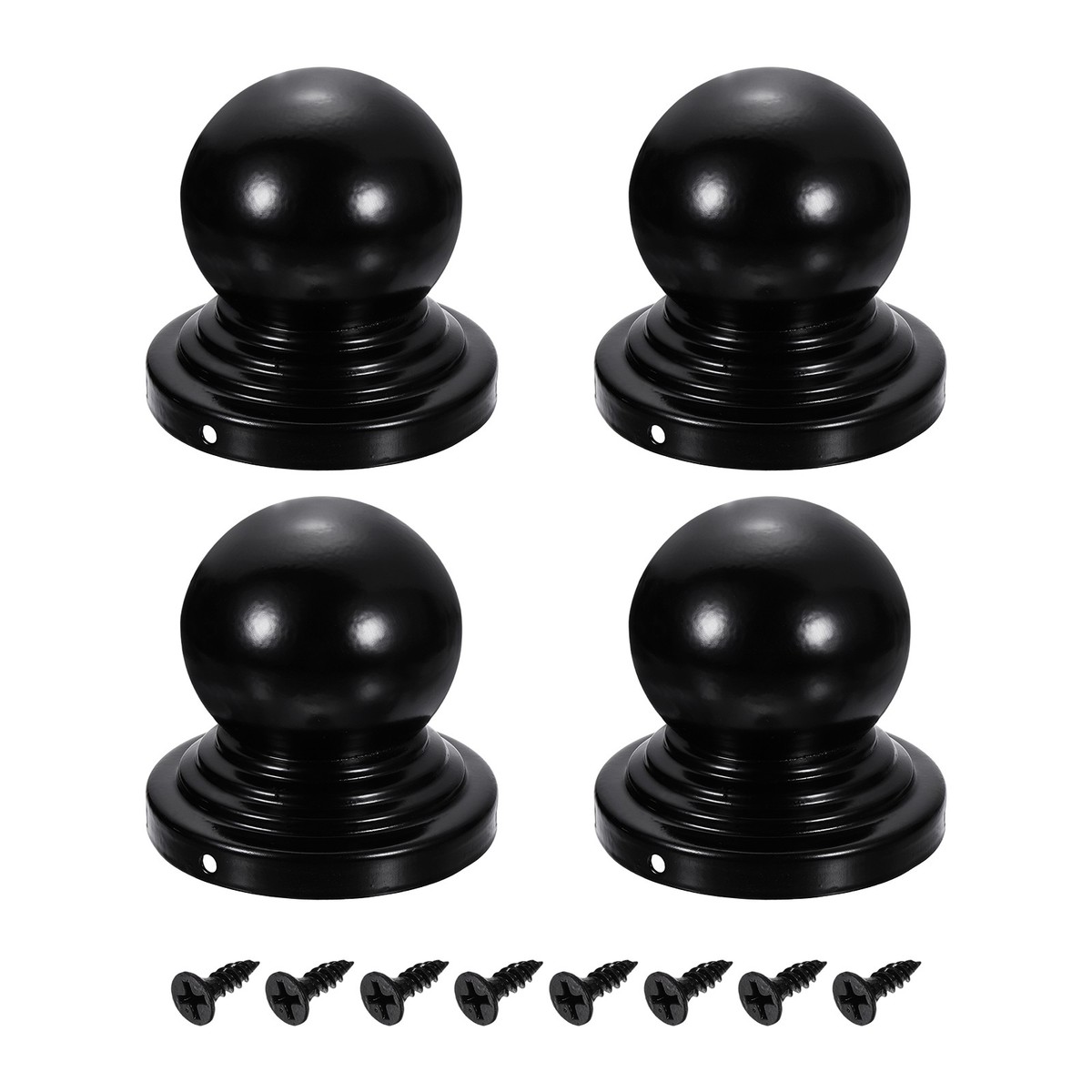Rounded Cap Post Round Wooden Post Caps