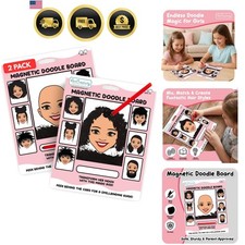 Women Magnetic Drawing Face - 2 Pack - Vintag...