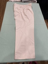 MENS 36x32 POLO CHINO RALPH LAUREN KHAKI PANTS PLEATED FRONT TAN BEIGE COLOR