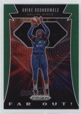 2020 Panini Prizm WNBA Far Out Green Prizm Arike Ogunbowale #1 1d4e