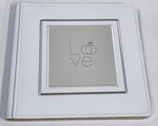 Creative Memories 12X12 Album LOVE Picfolio Max Wedding White Silver Scrapbook