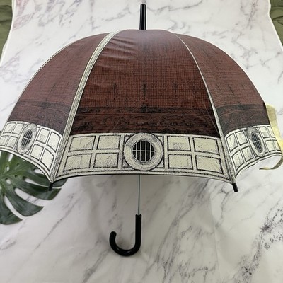 Florence Italy Vintage Santa Maria Del Fiore Dome Print Umbrella Hook Handle
