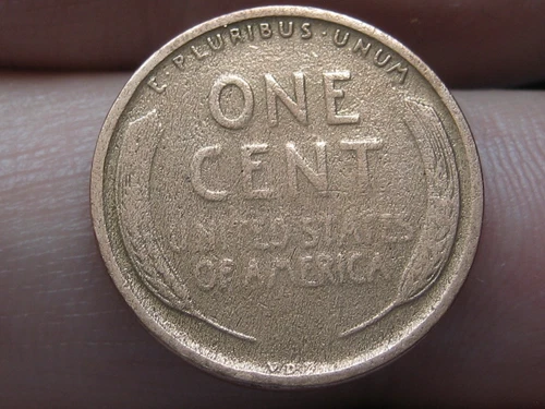 1909 P VDB Lincoln Cent Wheat Penny- Philadelphia, About Good Details