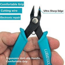 1PC Micro Wire Cutter Precision Electronics Flush Cutter and Side Cutting Pliers