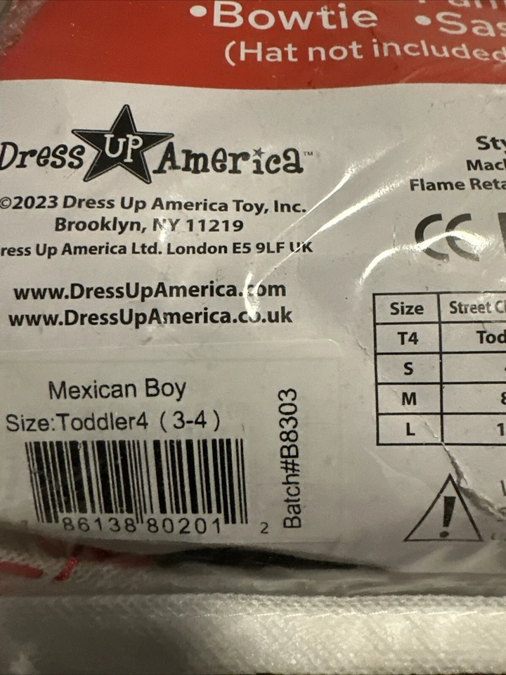 Fantasia tradicional mariachi para crianças Dress-Up-América - Vestir mexicano 3/4 - Imagem 3 de 4